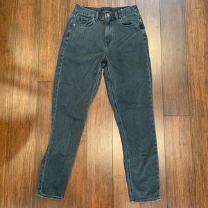 American eagle high waisted dark denim jeans